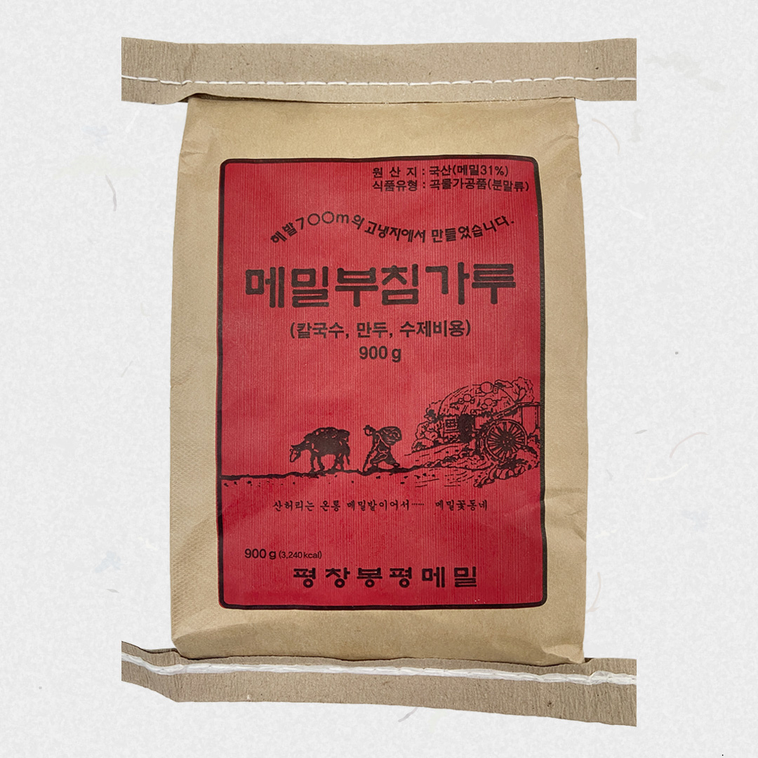 평창봉평메밀 메밀부침가루 900g : 큐앤큐 온라인몰