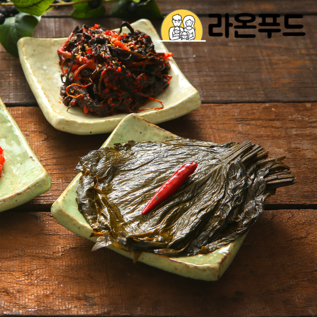 간장깻잎 4kg 항아리반찬 업소용 반찬 대용량 밑반찬 깻잎 장아찌 : 라온푸드몰