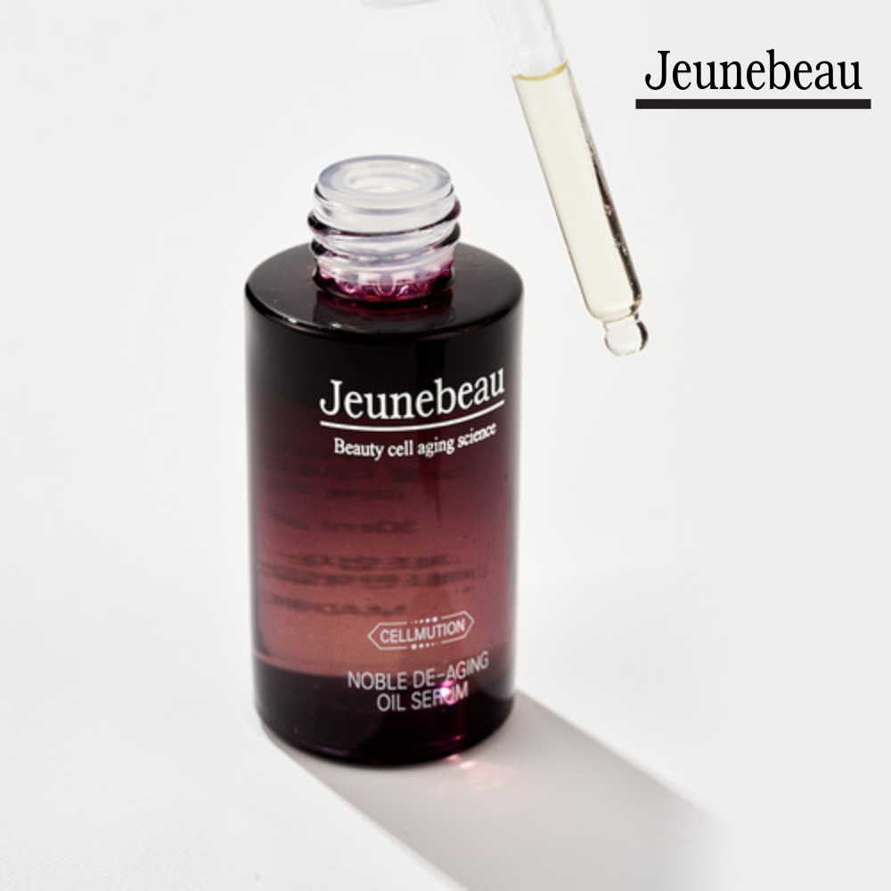 쥬네뷰 셀뮤션 노블 디에이징 오일 세럼 30ml 천연유래 동백오일 탄력 페이스오일 : 센트리웰 케어스