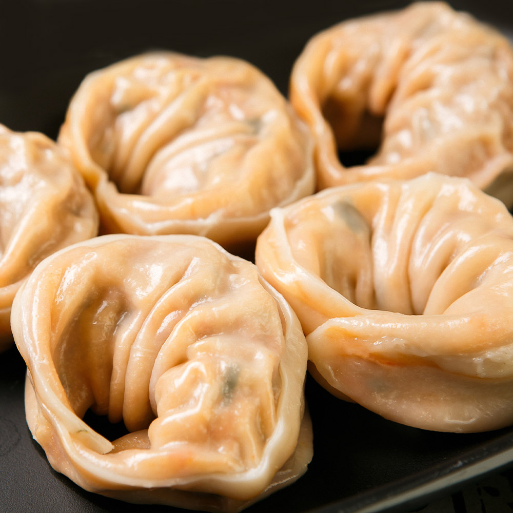 순수본가 수제 왕만두 고기 김치 만두 1.4kg x 2봉 : 순수나라