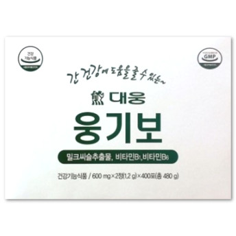 간 건강 웅기보 1포 밀크씨슬 비타민B 밀크시슬 추출물 헛개 열매 타우린 : 다나아팜