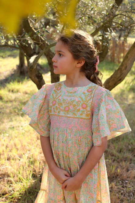 [봉주르다이어리] SS 23 Bonjour Diary Robe Rosalie - pastel garden : Health Beauty