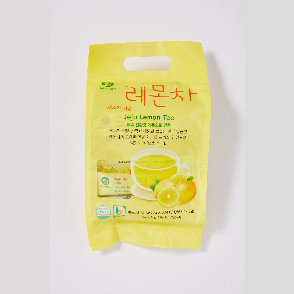 제주앤팜 액상스틱 레몬차 레몬청 30개입 : 제주자연식품