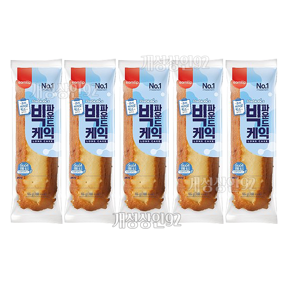 삼립 봉지빵 빅파운드케익 150g 5봉 : 다또