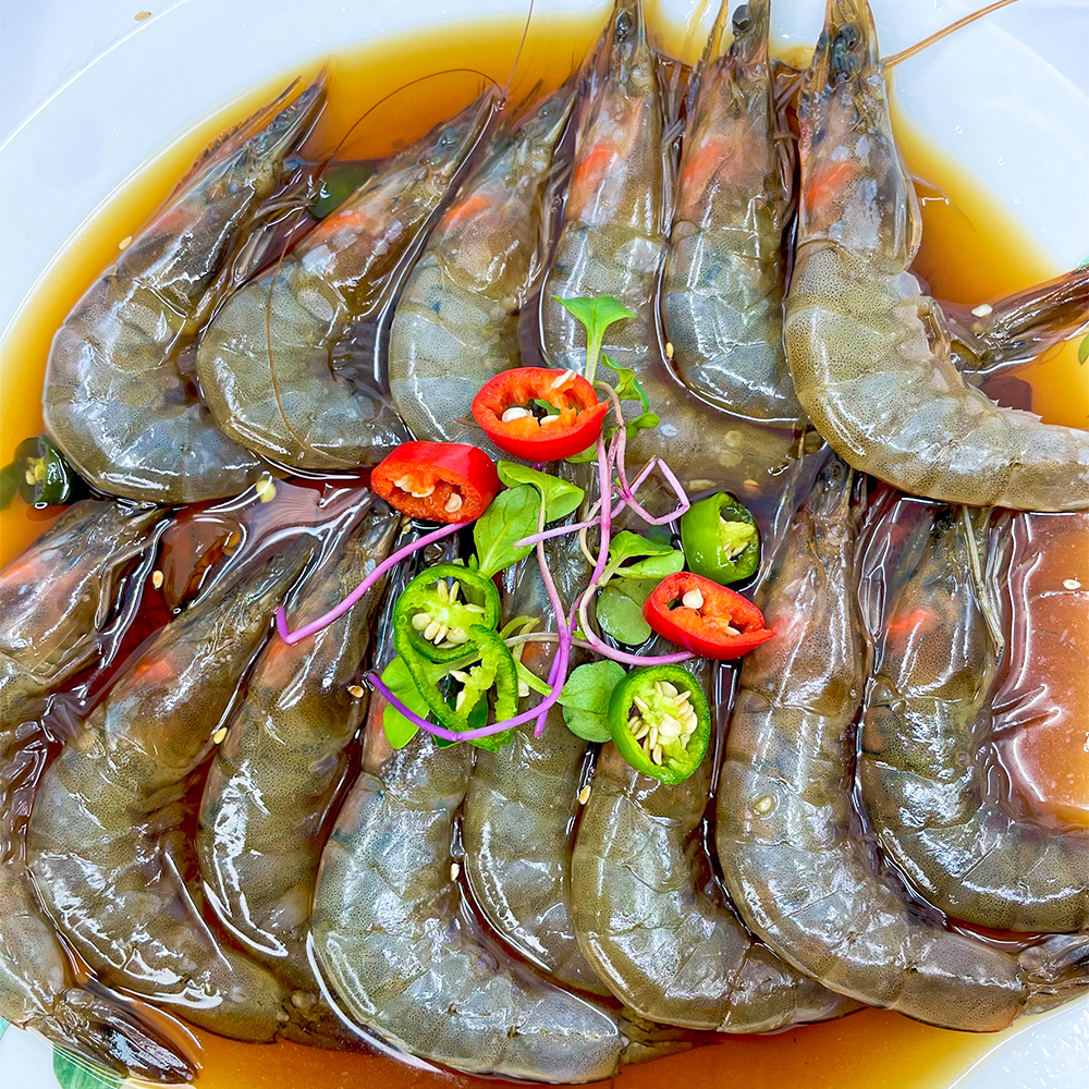 여수 하정 간장 새우장 1kg 26-30마리 수제 캠핑 당일 깐새우장 대하장 초밥 : 하정식품 -여수-