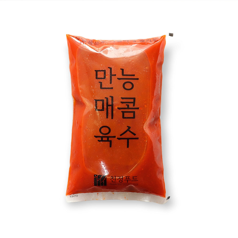 매콤 달콤 새콤 물회육수 500g 경기도 물회맛집 레시피 : 푸디콕