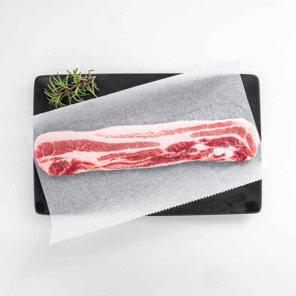 국내산 한돈 생삼겹살 1kg 통삼겹살 : 고기생각