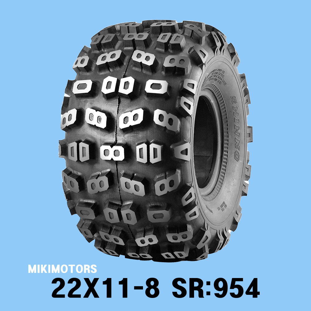 SHINKO 신흥 신코 ATV 엘티160 LT160 타이어뒤 22X11-8 T/L 오프로드 SR954 : 미키모터스