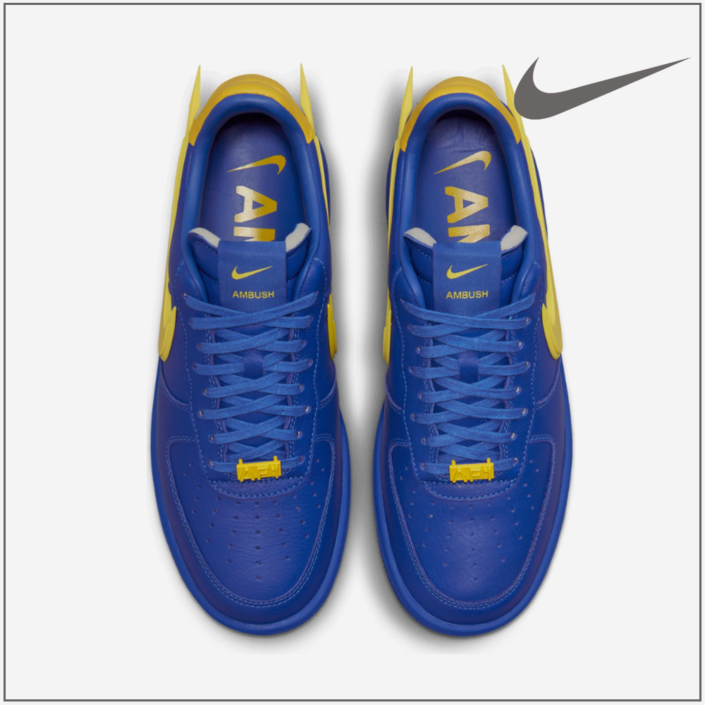 나이키x앰부쉬 에어포스1 로우 SP-게임 로얄 앤비비드 설퍼 Nike x Ambush Air Force 1 Low SP-GameRoyal  VividSulfur : 유일 상사