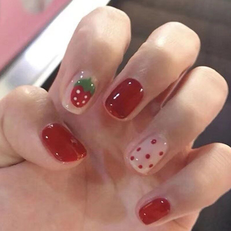 걸스코코 네일팁 셀프네일아트 붙이는 젤네일 인조손톱 NAIL-N24 : 걸스코코
