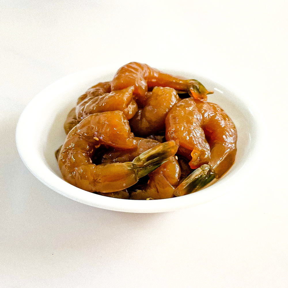 여수 하정 간장 새우장 1kg 26-30마리 수제 캠핑 당일 깐새우장 대하장 초밥 : 하정식품 -여수-