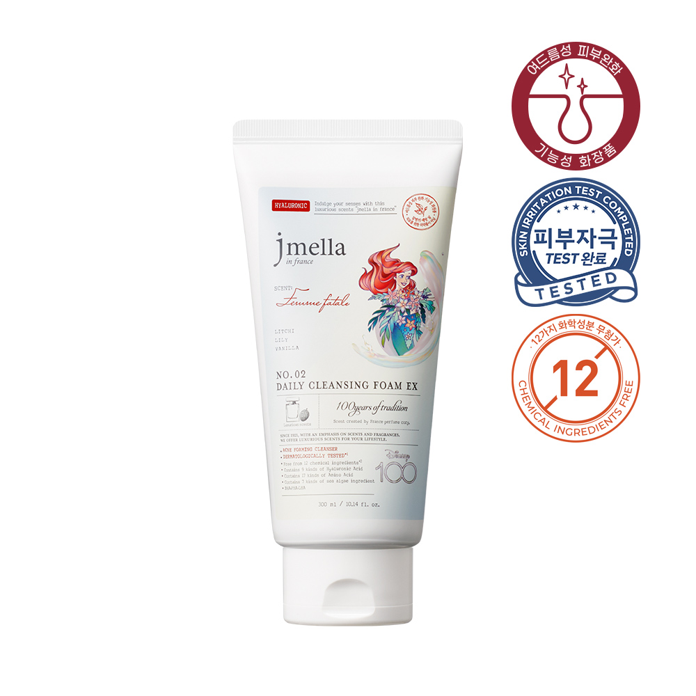 제이멜라 팜므파탈 데일리 클렌징폼 300ml 디즈니 한정판 : 제이멜라