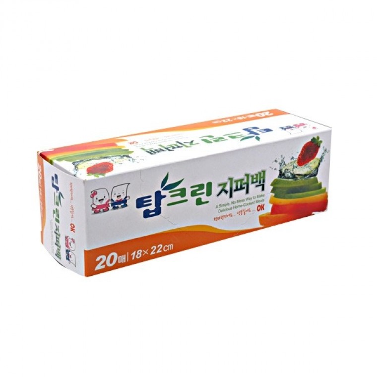 탑크/ 탑크린지퍼백 20매-소 : 놀자팡