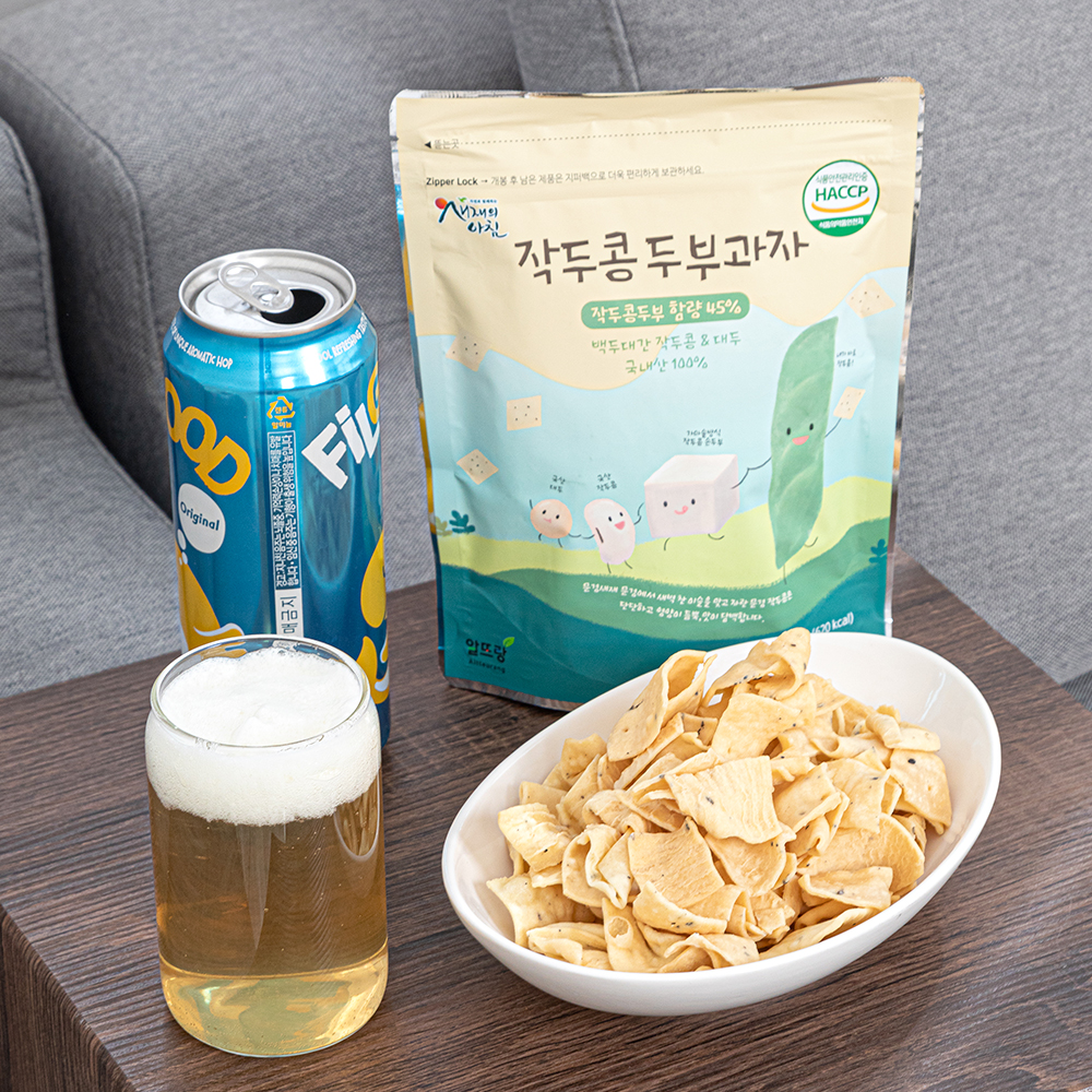 두부45% 작두콩두부과자 120g 국산 수제과자 칼로리낮은 달지않은 아이 어르신간식 : 맛의코너