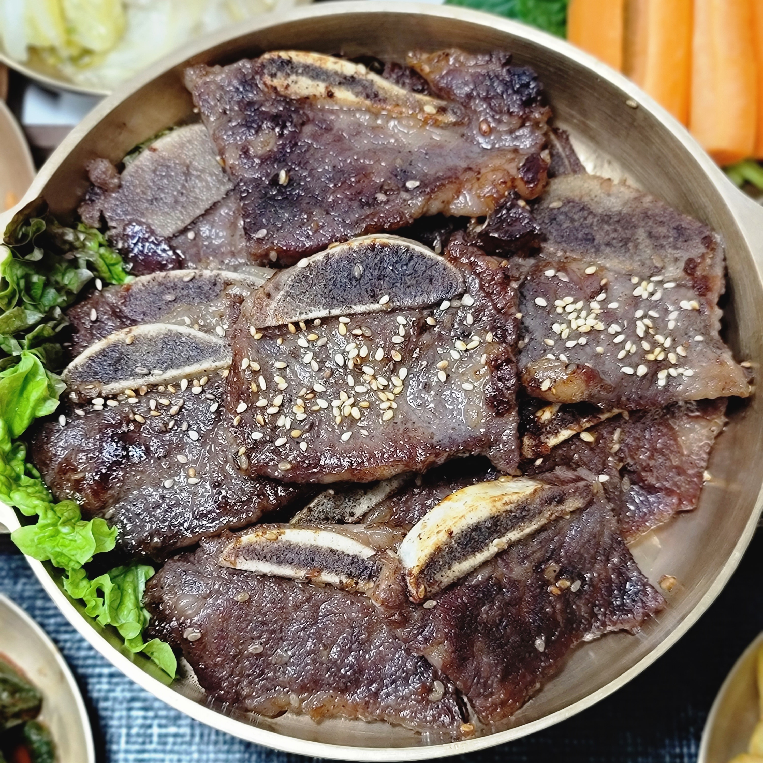 31년 전통 논산 태능초가집갈비 양념 LA갈비 500g 양념갈비 : 고수의집밥