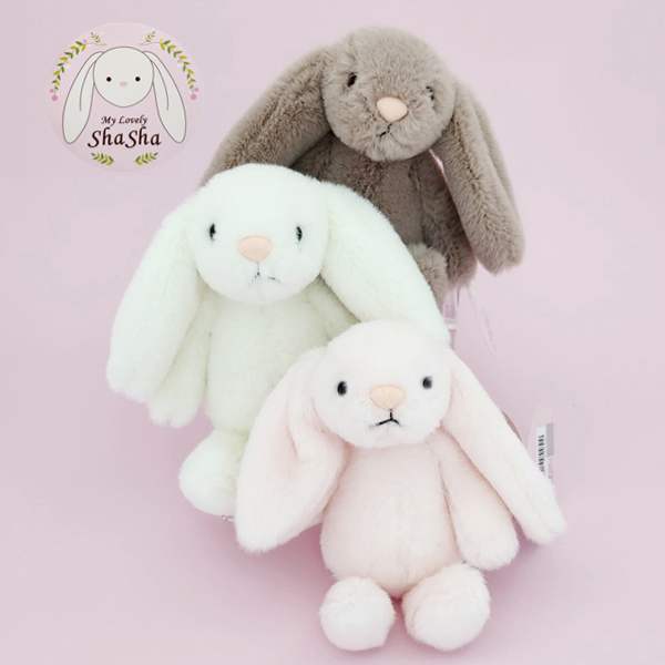 마이 러블리 샤샤 아이보리 인형 30cm 토끼 동물 애착 : 다온코리아