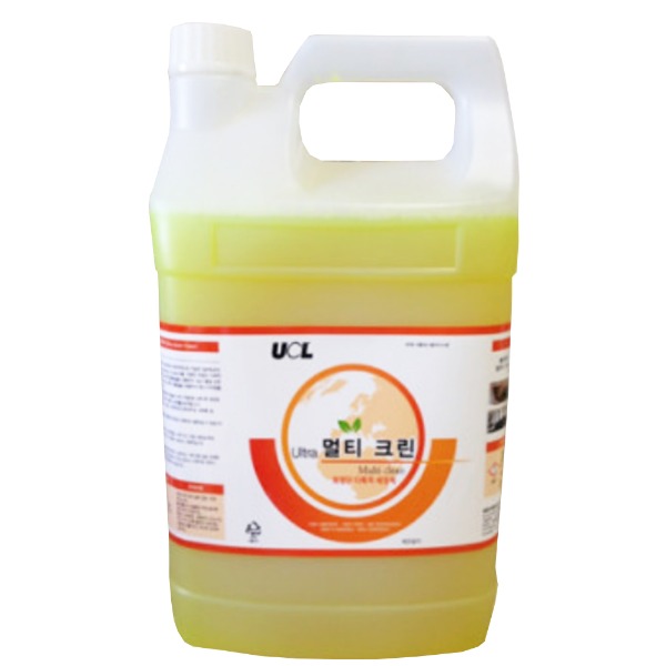 멀티크린 3.75L 다목적 세정제 주방 스텐레스 찌든때 제거 다용도 청소 세제 울트라켐 : 용품시티 청소용품도매전문몰