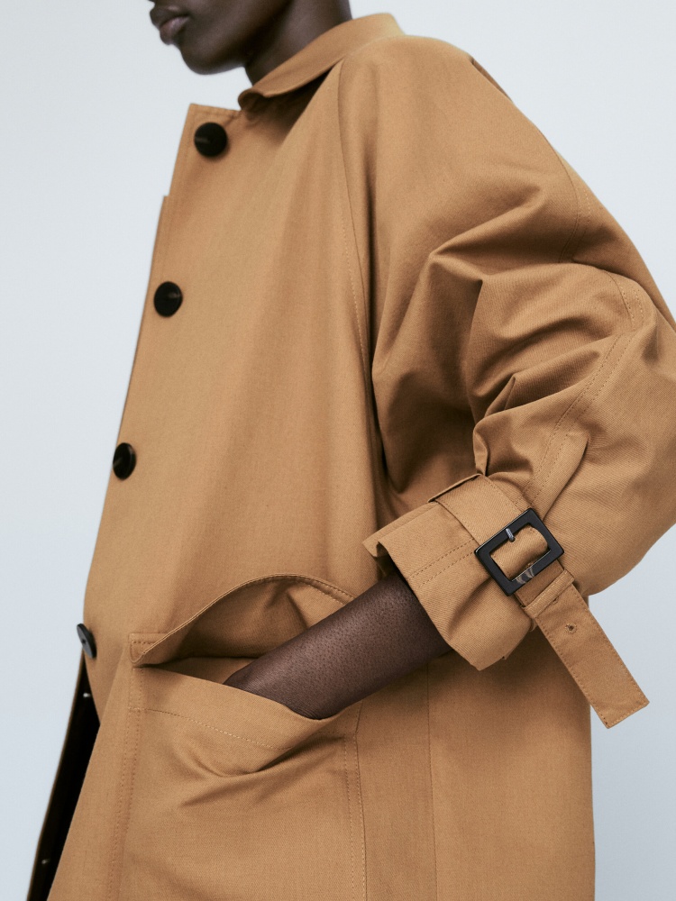 마시모두띠 코튼&리넨 블렌드 트렌치 자켓 COTTON AND LINEN BLEND TRENCH JACKET 6734/626 : bymim