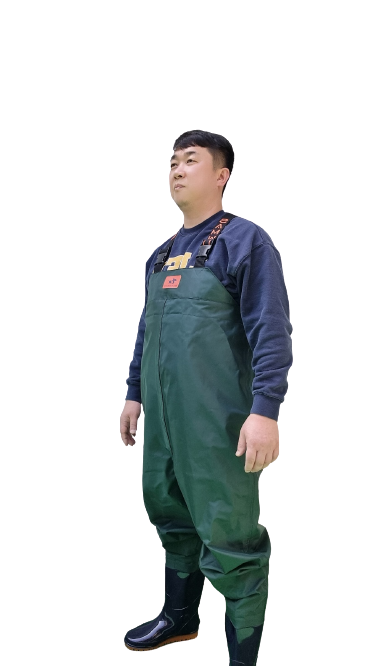 해루질 가슴 바지 장화 : 캠낚스