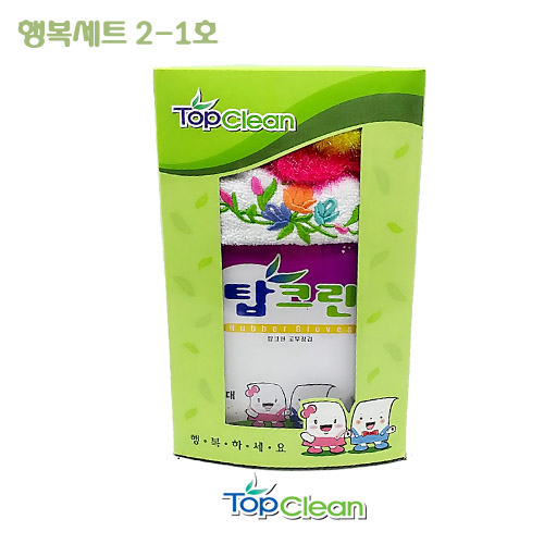 [도매/소매] 탑크린 행복세트 2-1호 효도선물 지인선물 답례품 기념품 알찬구성 GET 이득 : 스마트피앤디.