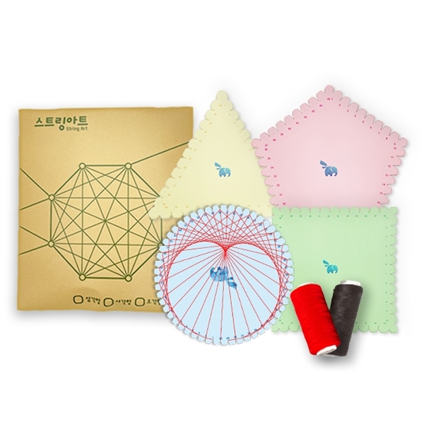 네모세모 스트링아트 1인 kit : 드림앤아이디어