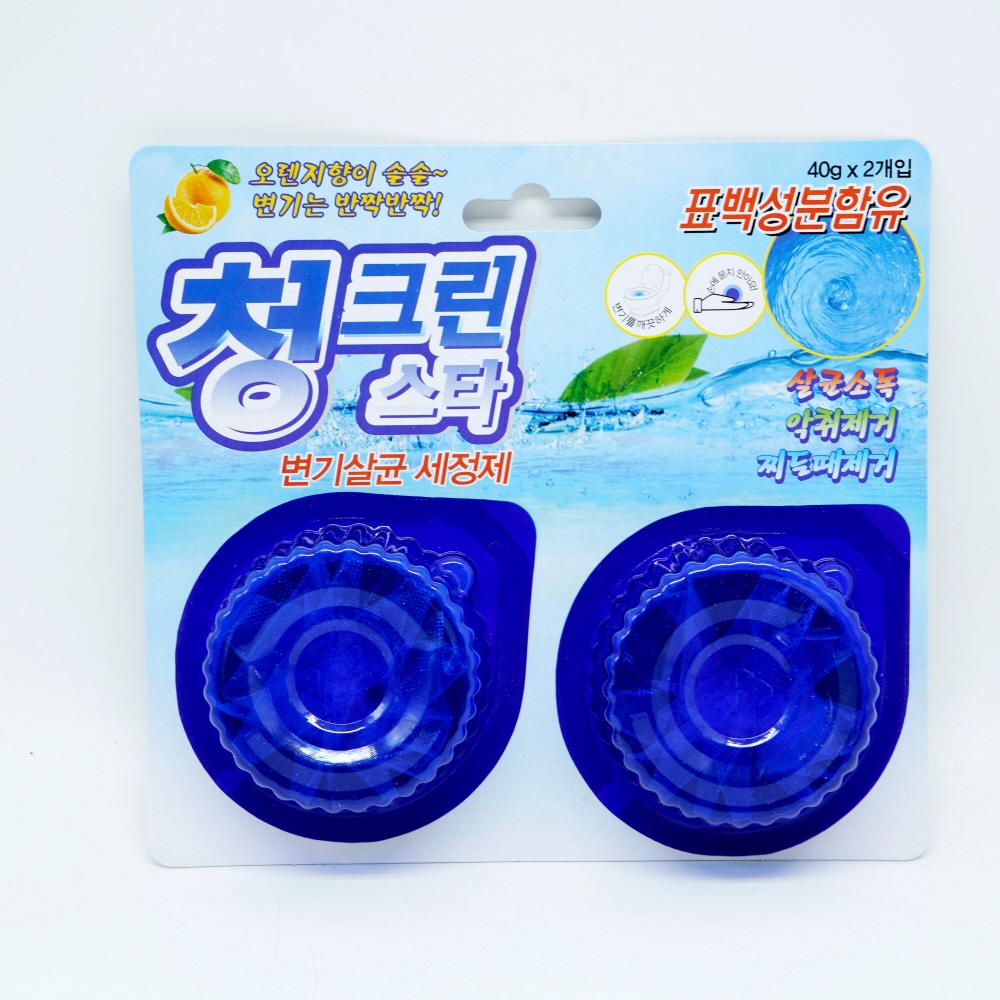 변기세정제 청크린스타 변기청소 변기클리너 청크린 : 체크데일리