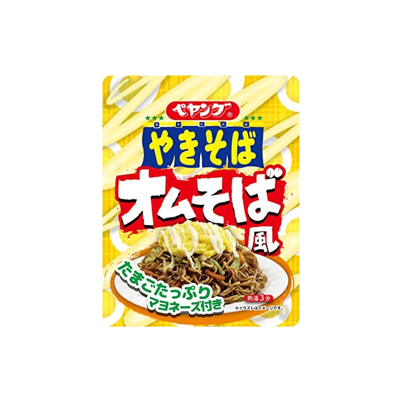 배영 오므소바풍 야끼소바 133g×18개 : yuu