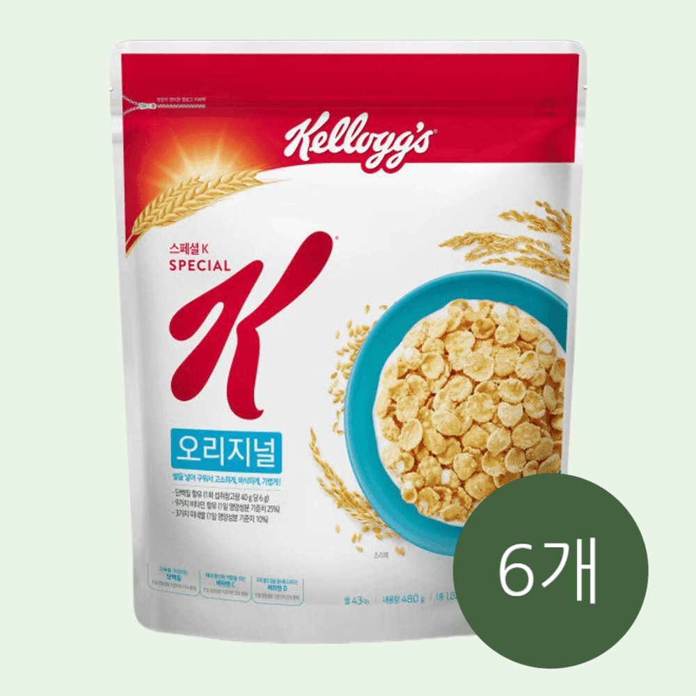 스페셜K 480g 파우치형 6개 : 와이비케이