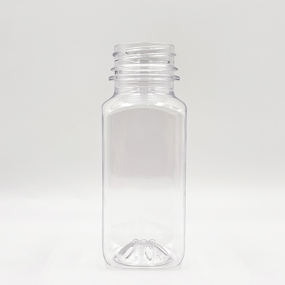 (230개) 200ml 사각 주스 페트병 200미리 플라스틱병 PET병 콜드브루 공병 : 보틀스