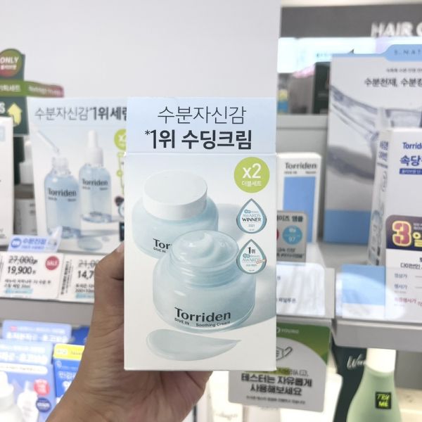 토리덴 히알루론산 저분자 수딩 크림 100ml 2개 : JUNJENY