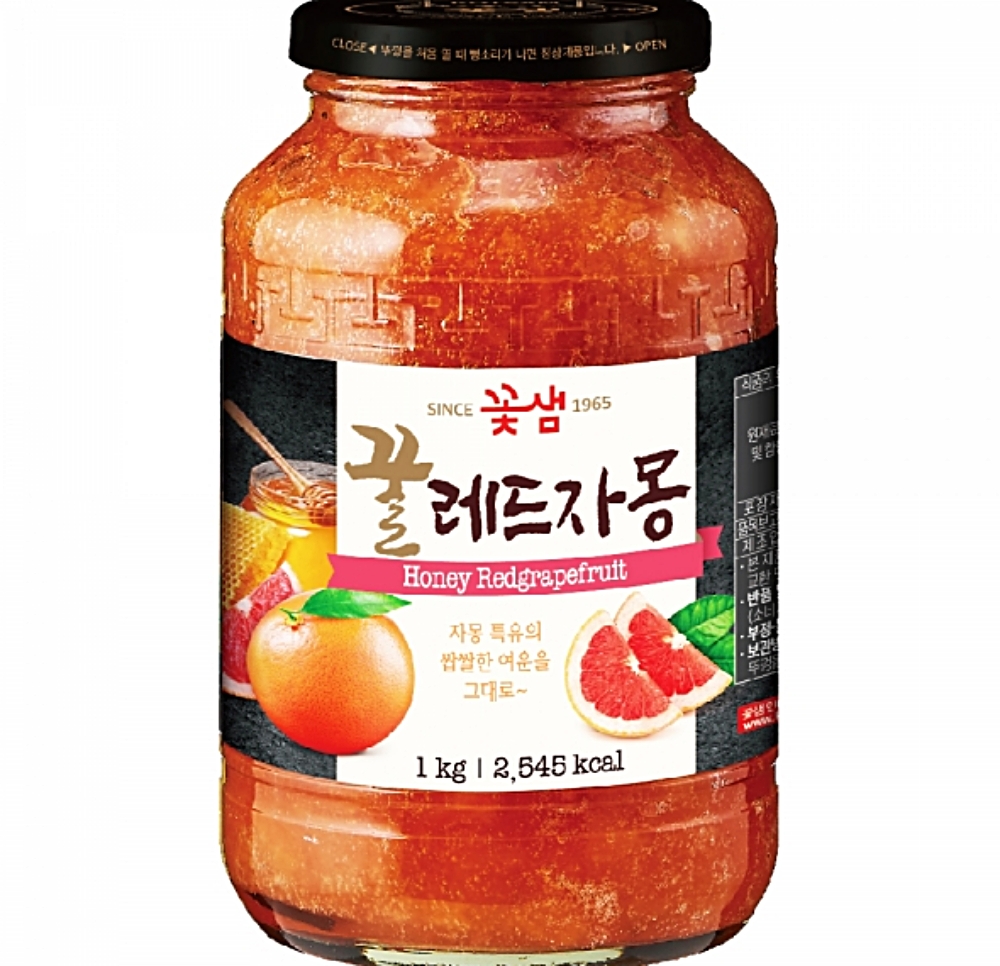 레몬차 유자차 대추차 허니레드자몽차 1kg 생강차 액상차 : 스마트하니B