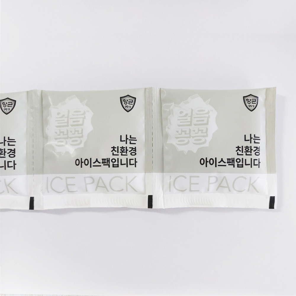 친환경 아이스팩 얼음꽁꽁 휴대용 물 아이스팩 반제품 특대 10개 : 태인MALL