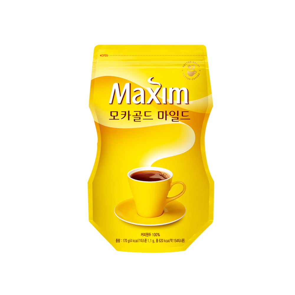 맥심 모카골드 리필170g x4개 : 플랜 88