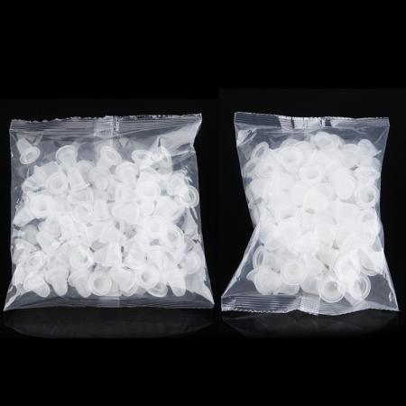 휠눈썹평행 휠 마커 차량용 페인트 100200PCS 영원한 메이크업 귀영 나팔 공급을위한 플라스틱 처분 할 수있는 Microblading 잉크 컵 SL... 