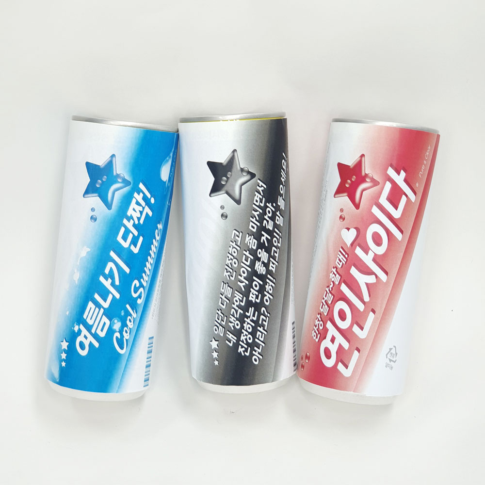 디자인 사이다 30개(문구 변경 가능합니다 / 칠성 사이다 250ml 30개) : 디자인생수