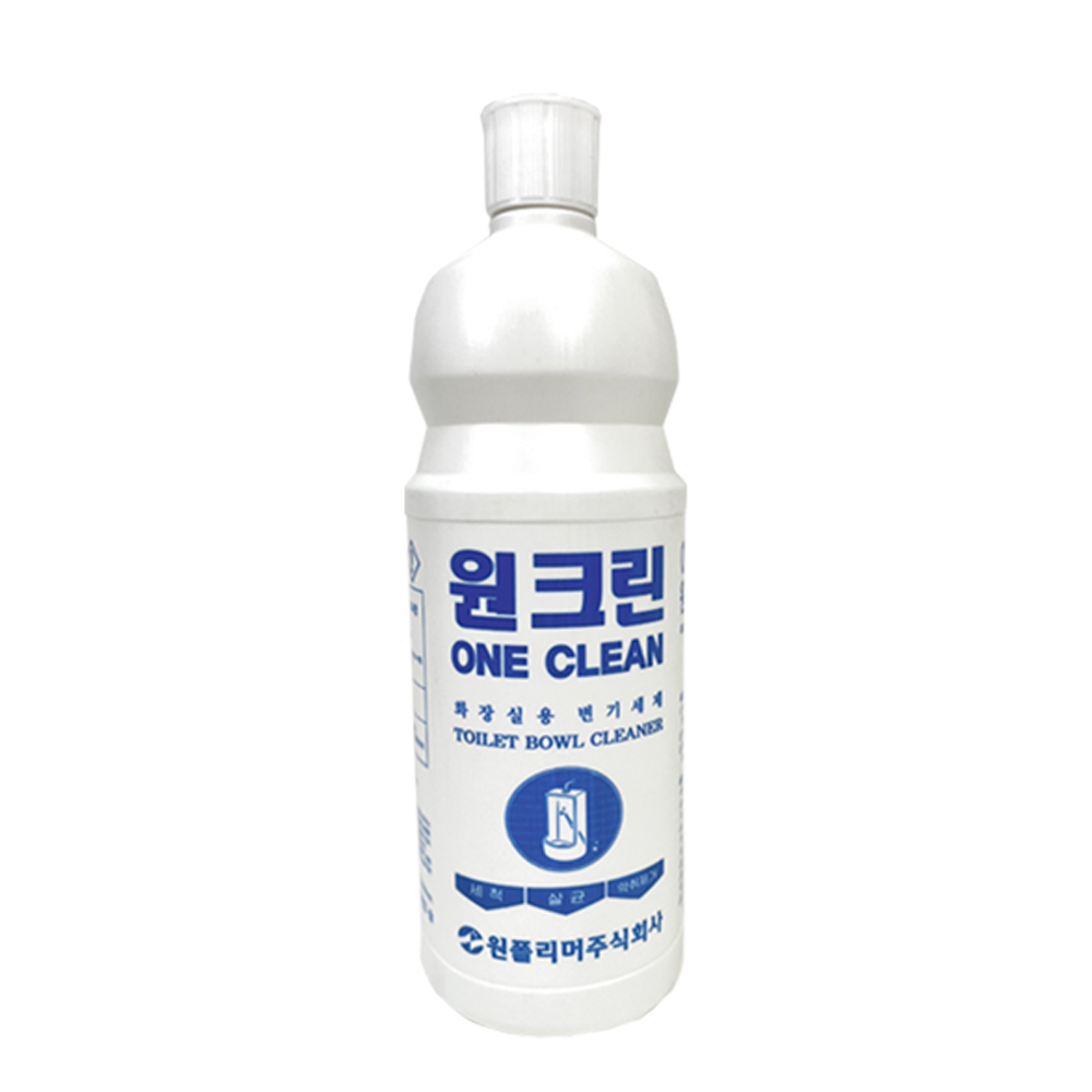 원크린 무색소 1L 화장실 세정제 변기 타일 욕조 세면대 욕실 물때 얼룩 청소 세제 : 청소용품다몰