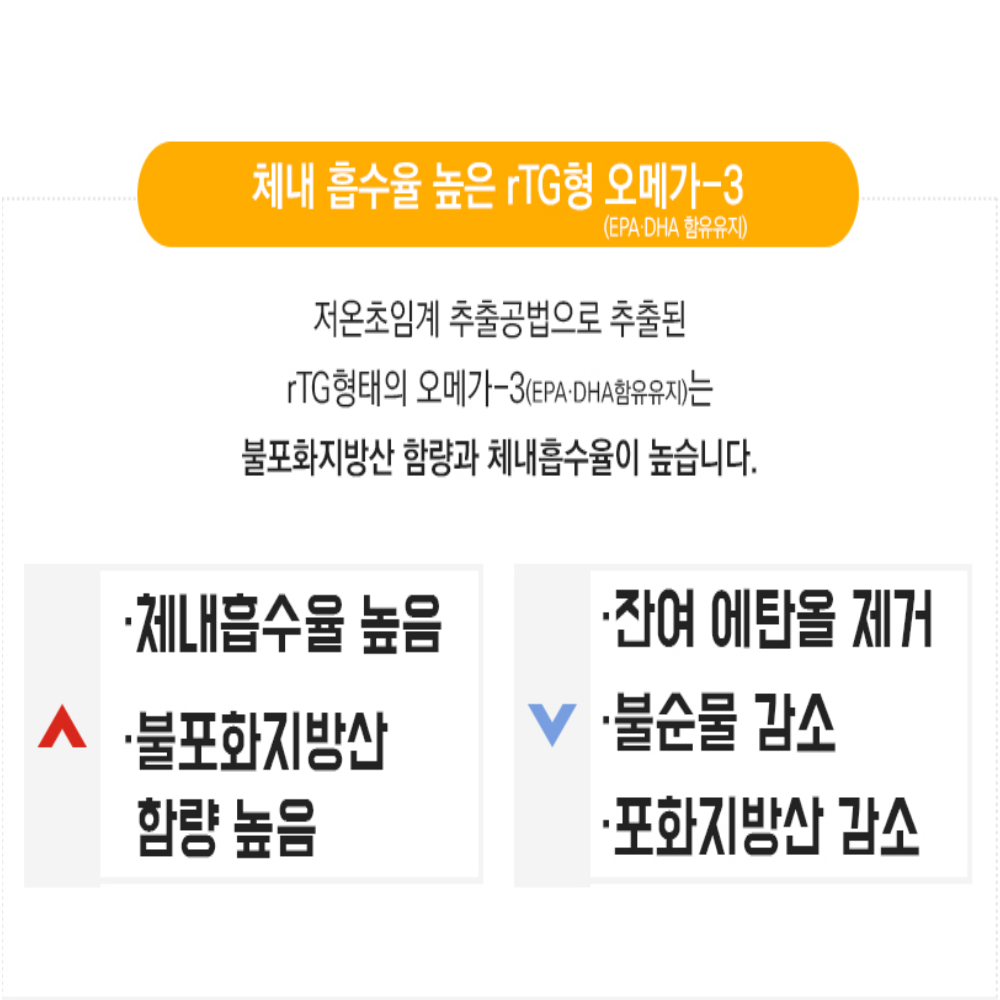 중학생오메가3 고등학생 오메가3 초임계 rTG 효능 장용성 수험생 종근당 : 온스케줄