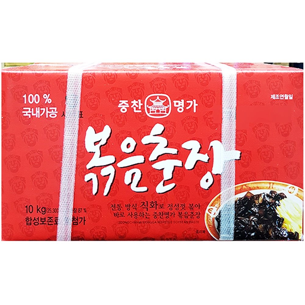 볶은춘장 볶음 춘장 짜장 삼화 중국집 중찬명가 14kg 홀춘장 4K 10K : 아름드리나무