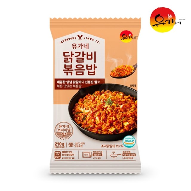 유가네 닭갈비 볶음밥 210g x 6팩 : 쇼핑엔티