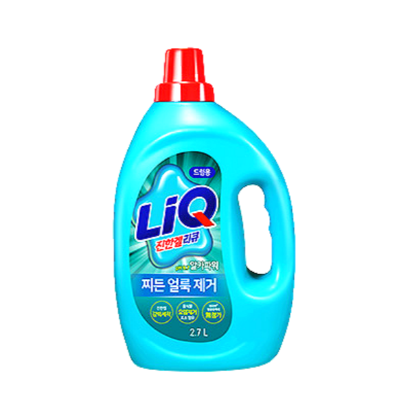 애경산업 리큐 진한겔 알카파워 세탁세제 드럼용 2.7L : 유엔에이치