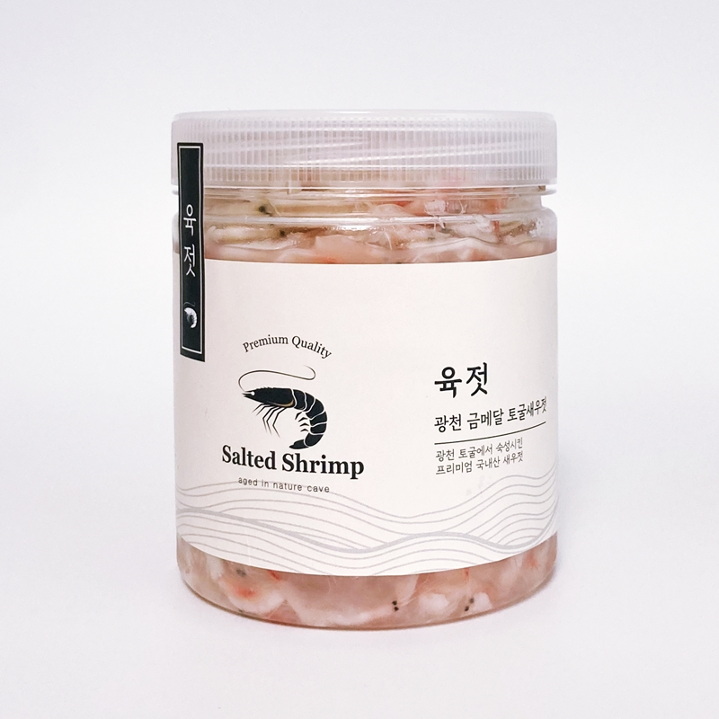 국내산 500g 광천 토굴 새우젓 국산 프리미엄 육젓(특품,상) : 광천금메달토굴새우젓