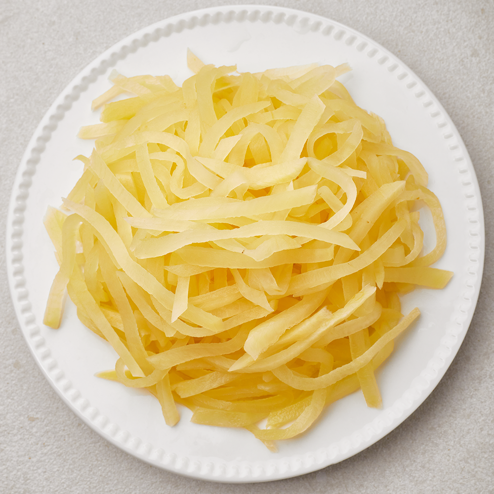 무짠지채 1kg 무 장아찌 절임 짠무 짠지 : 맛사랑식품