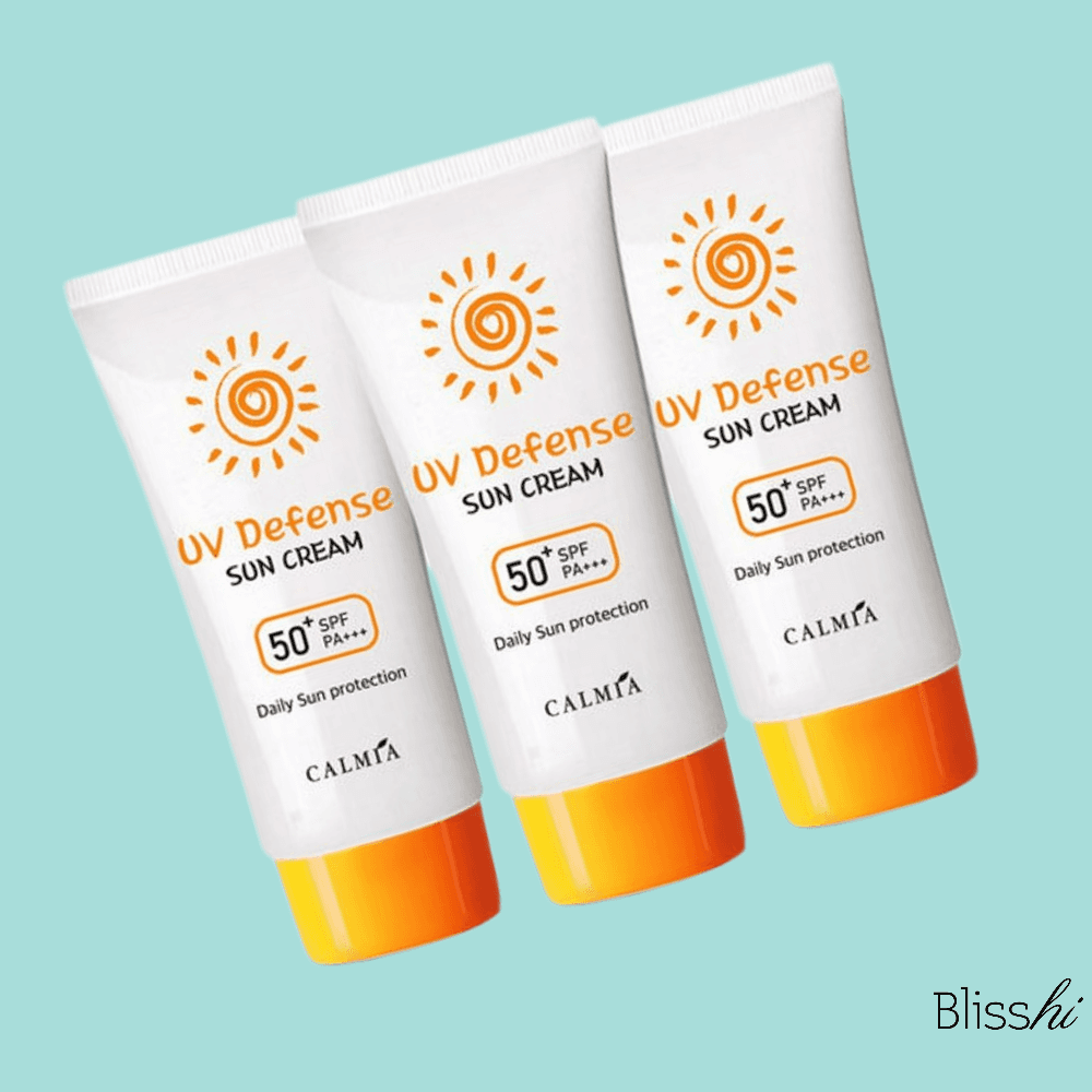 UV 디펜스 선크림50ml x3개 SPF50+PA+++ 백탁제로 : 블리스하이