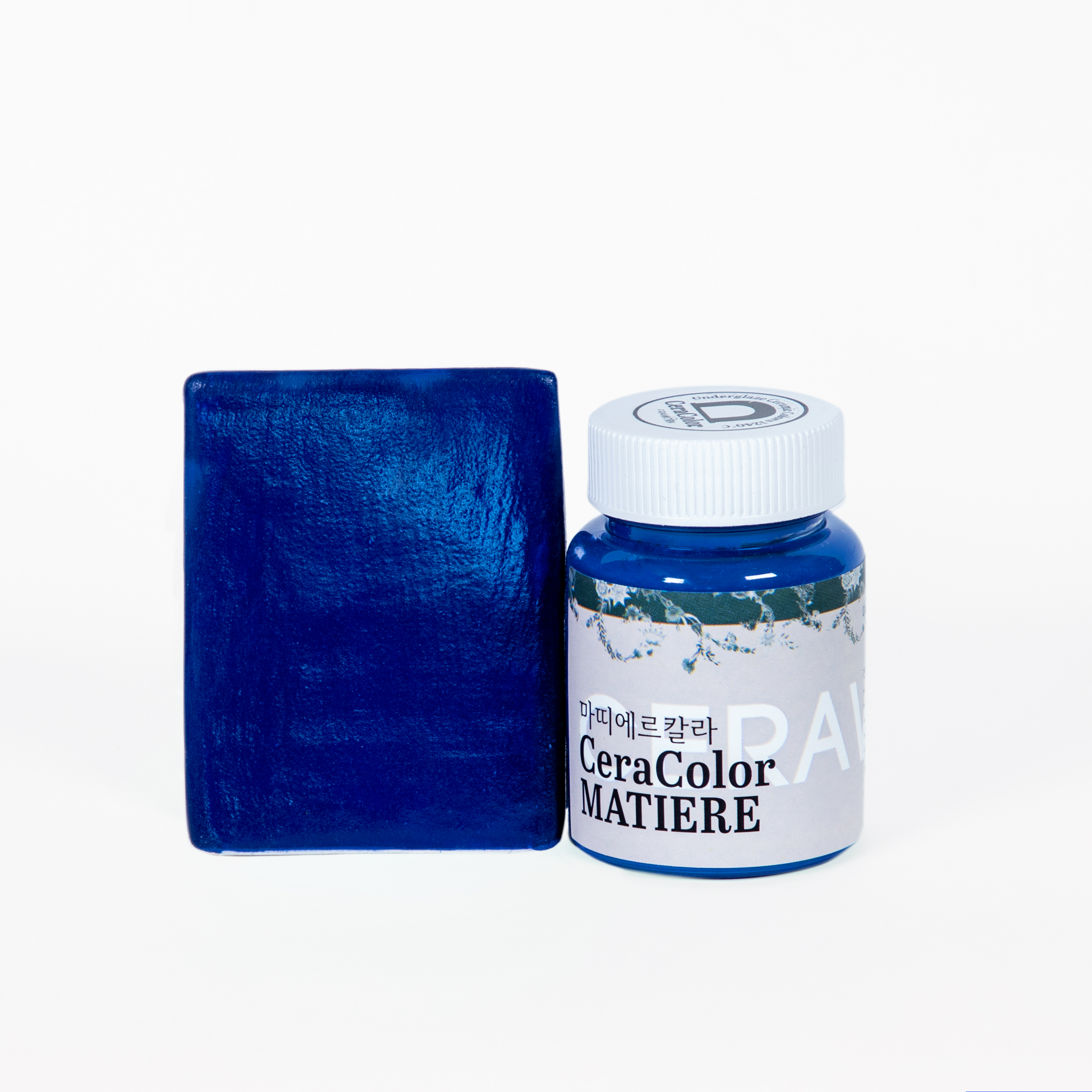 도자기 물감 마띠에르칼라 -COBALT BLUE 80ml : CERAWORK