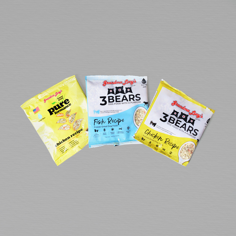 그랜마루시 동결건조 독 푸드 맛보기 쓰리베어즈 치킨 43g : 펫츠홈 스토어
