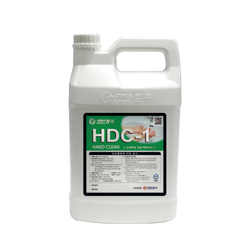 HDC-1 3.75L 핸드크린 코머스켐 손세정용물비누 : 청소용품경진