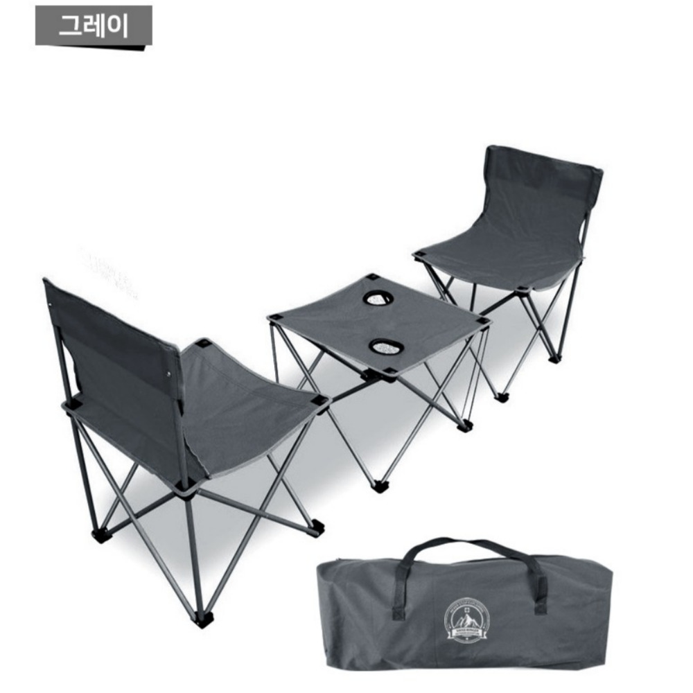 컴뱃 감성 캠핑테이블 캠핑의자 세트 : 어드반스