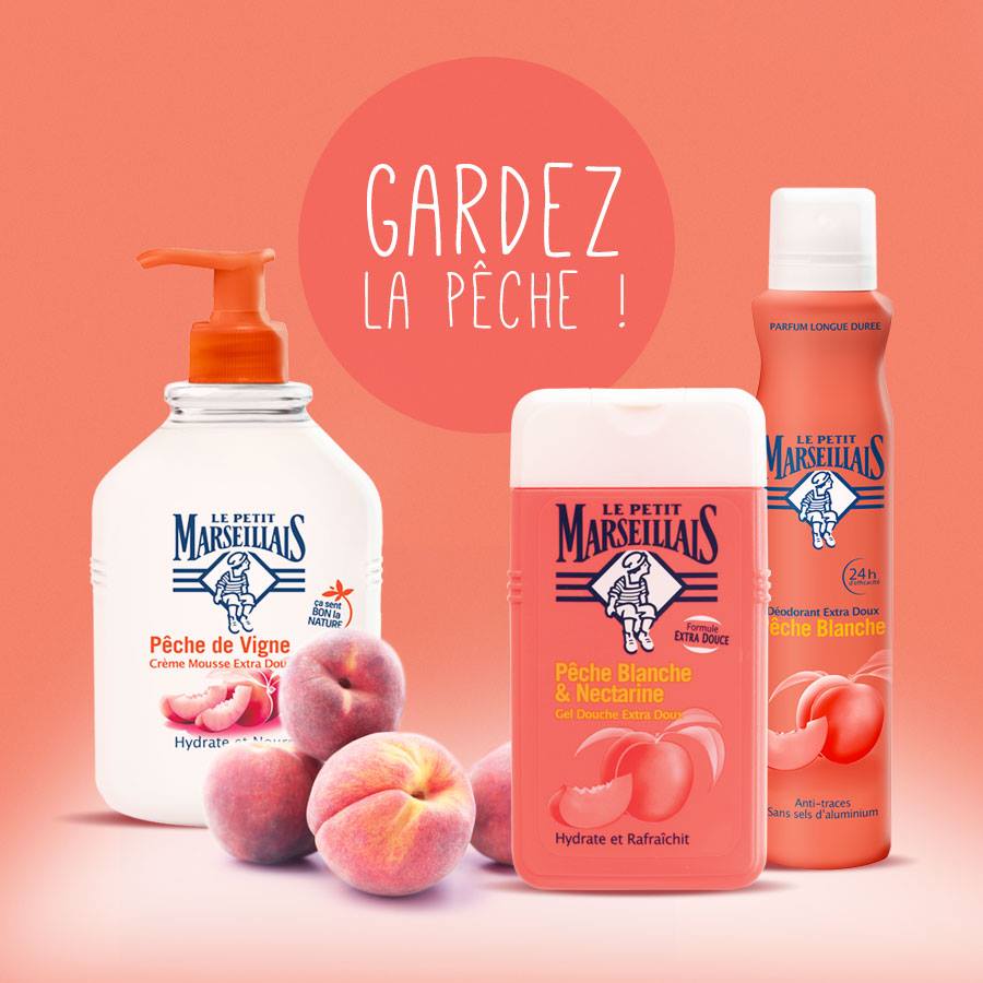 르쁘띠 마르세이에 피치 넥타린 바디워시 250ml Le Petit Marseillais : 유로아시아24