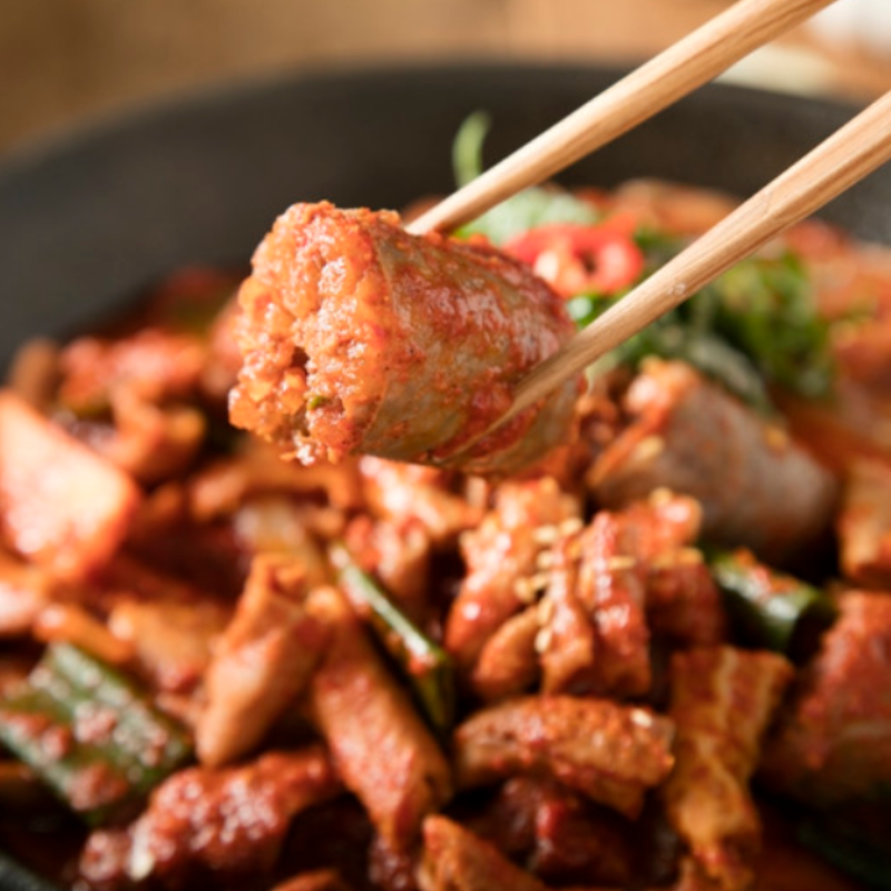 방쿡포차 순대곱창볶음 술안주 야식 캠핑요리 낚시 : 자신만만