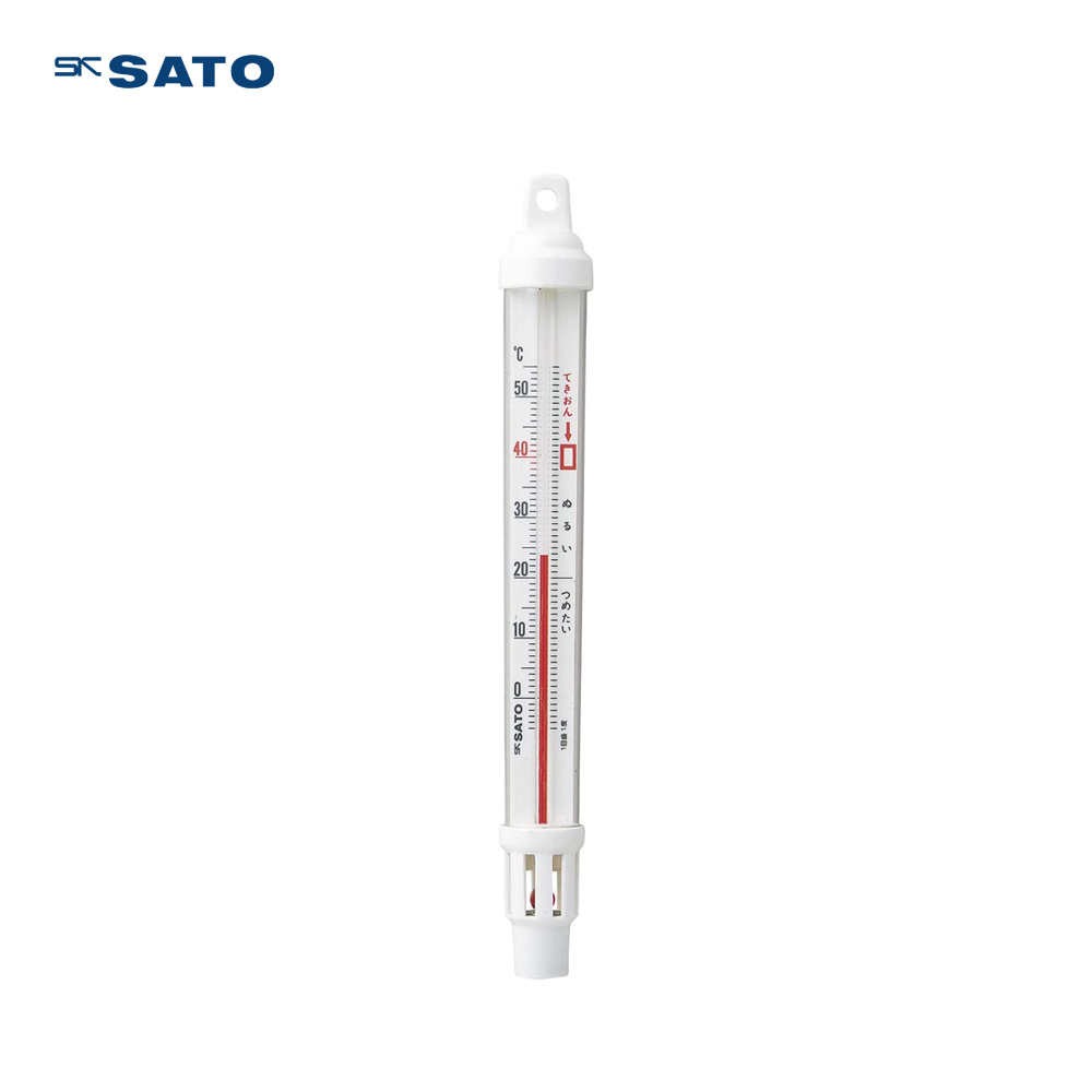 SATO 뿌가뿌가 탕 온도계 1610 목욕물 온도 측정 : 저울프라자